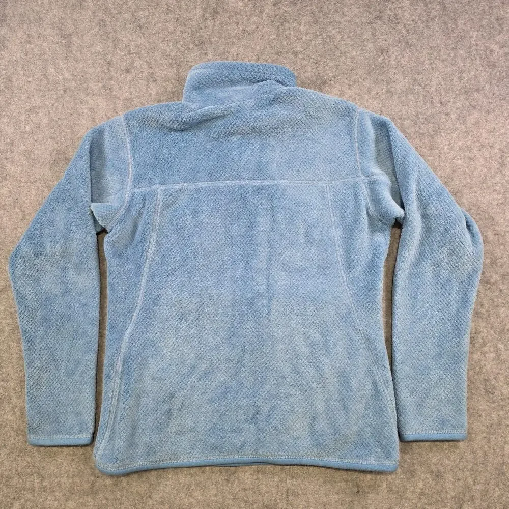 Patagonia Re-Tool Snap-T Pullover Jacket‎ Womens M Blue Polartec Thermal Fleece
